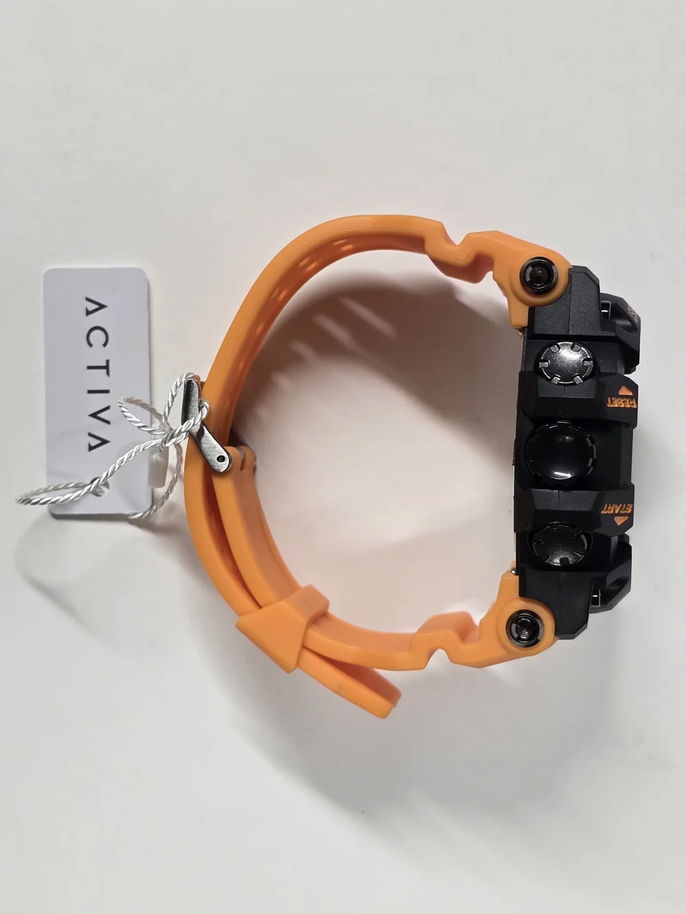 Activa Summit X Invicta Unisex Digital Watch - 50mm. Orange, Black (ACW8082-009)